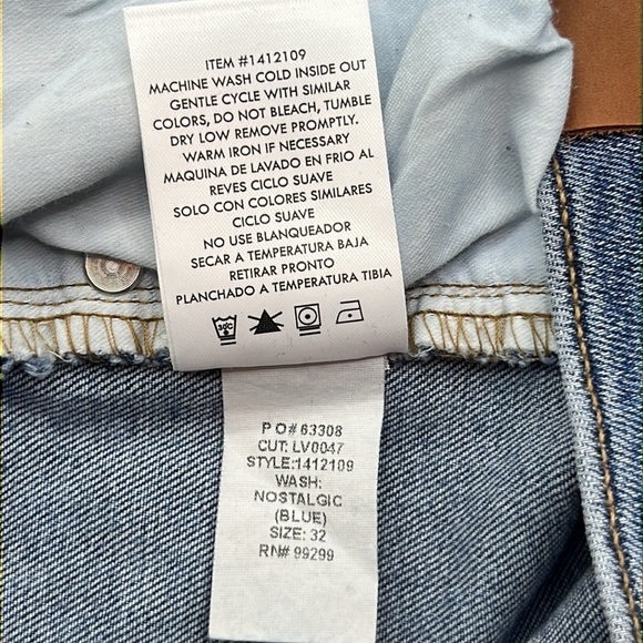 Level 99 Straight High Rise Size 14/32 - Picture 10 of 16